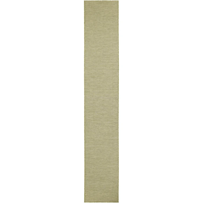 Nourison Positano Green POS01 2 ft. 2 in. X 10 ft. Rect. Rug