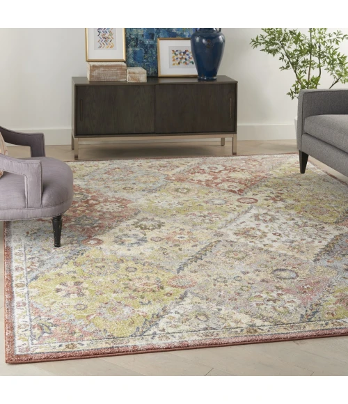 Nourison Home Soraya Multicolored SOR01 7ft.10in. x 9ft.10in. Rect. Rug
