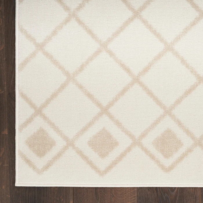 Nourison Grafix Ivory Beige GRF37 3 ft. 9 in. X 5 ft. 9 in. Rect. Rug