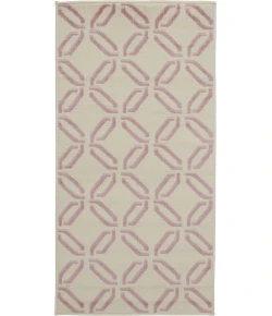 Nourison Jubilant Ivory Pink JUB17 2ft. x 4ft. Rect. Rug
