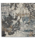Nourison Home Tangra Grey TNR01 9ft. x 12ft. Rect. Rug