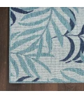 Nourison Garden Oasis Blue GOA01 2 ft. X 6 ft. Rect. Rug