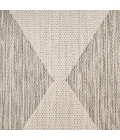 Nourison Positano Light Grey POS04 9 ft. X 12 ft. Rect. Rug