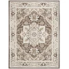Nourison Home Dekor DEK08 Brown Ivory 4 ft. X 6 ft. Area Rug