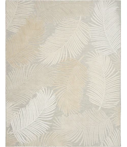 Nourison Home Suncoast Grey SNC03 7ft.10in. x 9ft.10in. Rect. Rug