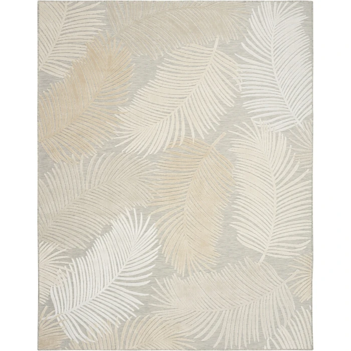 Nourison Home Suncoast Grey SNC03 7ft.10in. x 9ft.10in. Rect. Rug