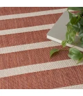 Nourison Positano Terracotta Ivory POS03 12ft. x 15ft. Rect. Rug