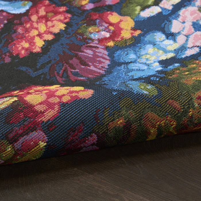 Nourison Color Splash Multicolor CSP03 9ft. x 12ft. Rect. Rug