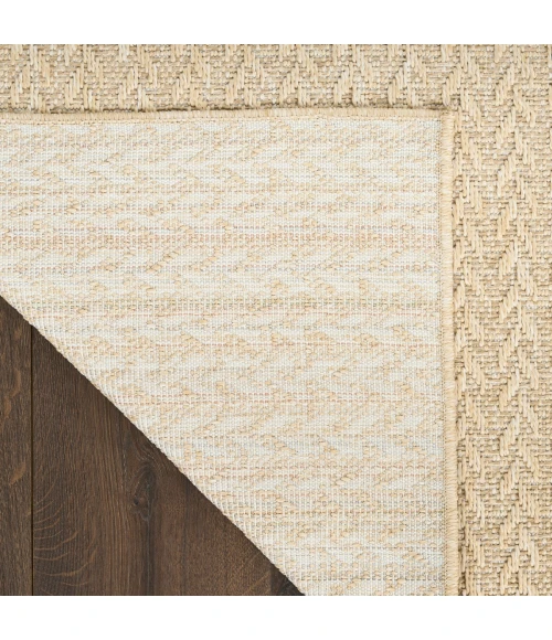 Nourison Tulum Cream TLM02 2 ft. 2 in. X 8 ft. Rect. Rug