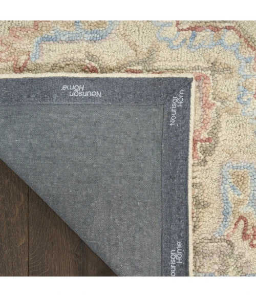 Nourison Home Maison Cream / Ivory MSO06 7ft.9in. x 9ft.9in. Rect. Rug