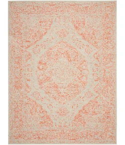 Nourison Tranquil Ivory Pink TRA05 8ft. x 10ft. Rect. Rug