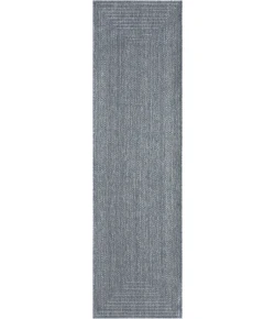 Nourison Home Tulum Blue TLM04 2ft.2in. x 8ft. Rect. Rug