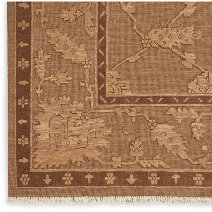 Nourison Home Silk Pointe Brown SKP1 7ft.10in. x 9ft.10in. Rect. Rug