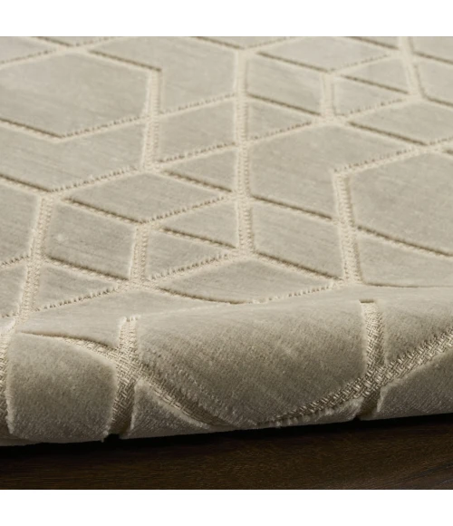 Nourison Home Washable Charm Grey WCH01 2ft. x 3ft. Rect. Rug