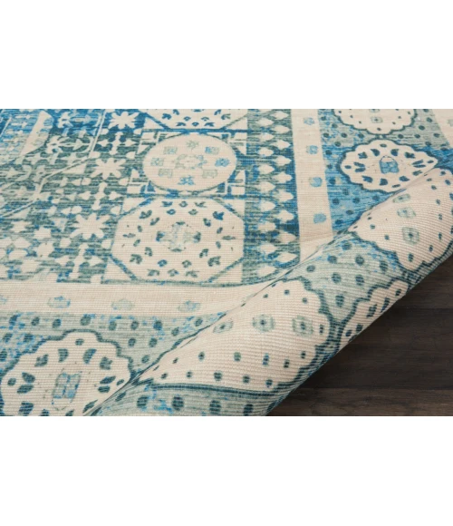 Nourison Home Madera Blue MAD03 7ft.10in. x 10ft. Rect. Rug