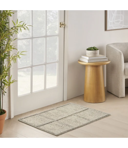 DKNY Pure Framework Grey FRA01 2ft. x 3ft. Rect. Rug