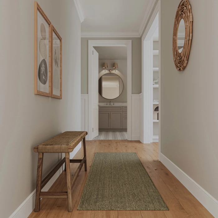 Nourison Tulum Olive TLM04 2 ft. 2 in. X 8 ft. Rect. Rug