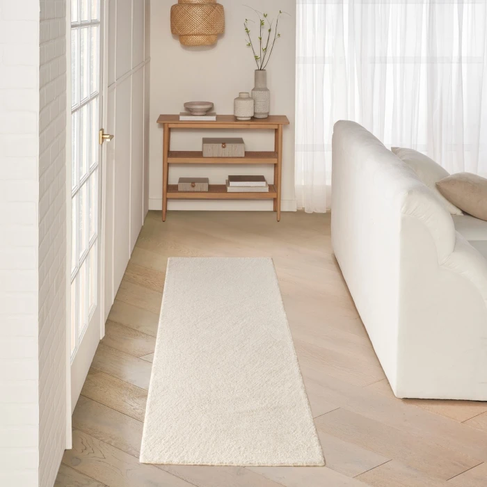 DKNY Pure Angles Ivory ANG01 8 ft. Rect. Rug