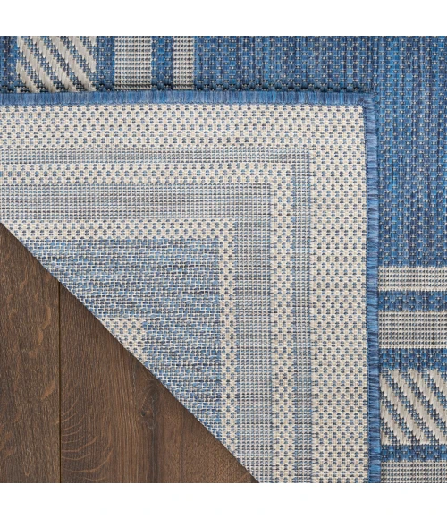 Nourison Horizon Indoor/Outdoor Denim HOZ03 3 ft. X 5 ft. Rect. Rug