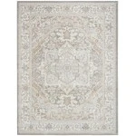 Nourison Home Dekor DEK08 Light Grey 4 ft. X 6 ft. Area Rug