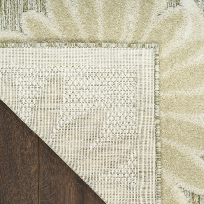 Nourison Aloha Ivory Sage ALH33 3 ft. 6 in. X 5 ft. 6 in. Rect. Rug