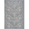 Nourison Home Botanical Washables Grey BOT04 4ft. x 6ft. Rect. Rug