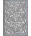 Nourison Home Botanical Washables Grey BOT04 4ft. x 6ft. Rect. Rug