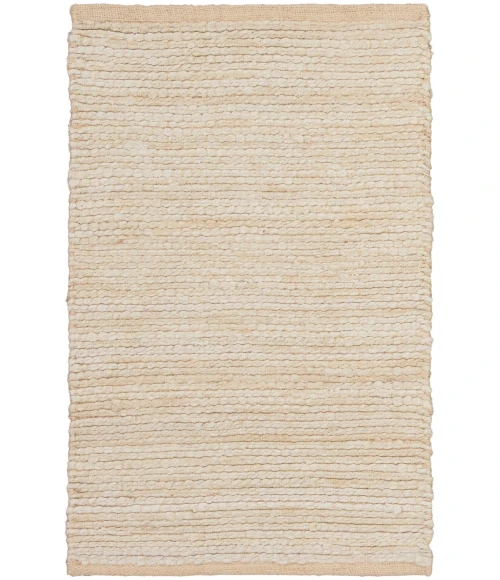 Nourison Natural Jute Ivory NJT01 2 ft. X 3 ft. Rect. Rug