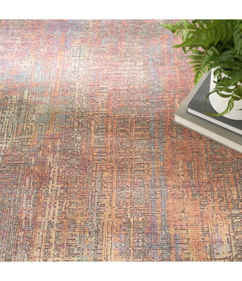 Nourison Home Botanical Washables Multicolored BOT05 5ft. x 7ft. Rect. Rug