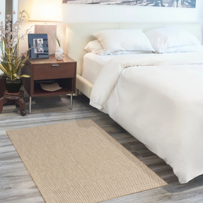 Nourison Courtyard Jute Ivory COU01 3 ft. X 5 ft. Rect. Rug