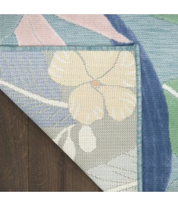 Nourison Suncoast Blue Multicolor SNC01 9ft. x 12ft. Rect. Rug
