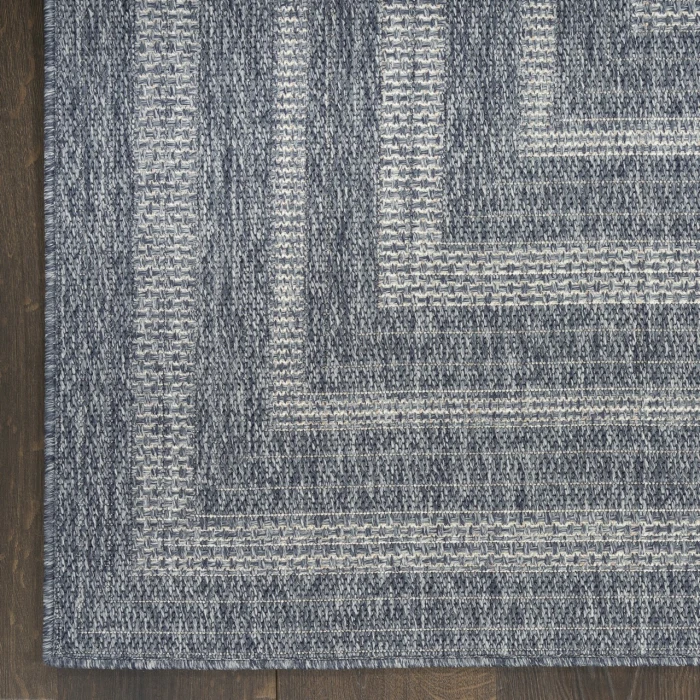 Nourison Home Tulum Blue TLM04 5ft.3in. x 7ft. Rect. Rug