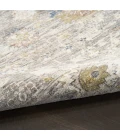 Nourison Home Antique Fusion Grey ANF05 2ft.2in. x 10ft. Rect. Rug