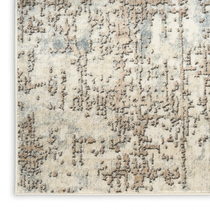 Nourison Quarry Ivory Beige QUA17 8 ft. X 10 ft. Rect. Rug