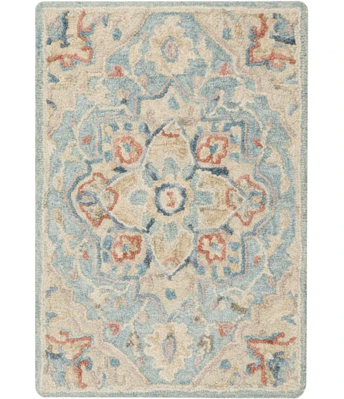 Nourison Home Maison Blue MSO06 2ft. x 3ft. Rect. Rug