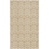 Nourison Home Washable Charm Beige WCH01 2ft. x 3ft. Rect. Rug