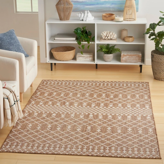 Nourison Positano Jute POS02 5 ft. X 7 ft. Rect. Rug