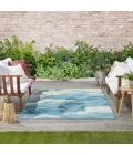 Nourison Home Color Splash Blue CSP05 4ft. x 6ft. Rect. Rug