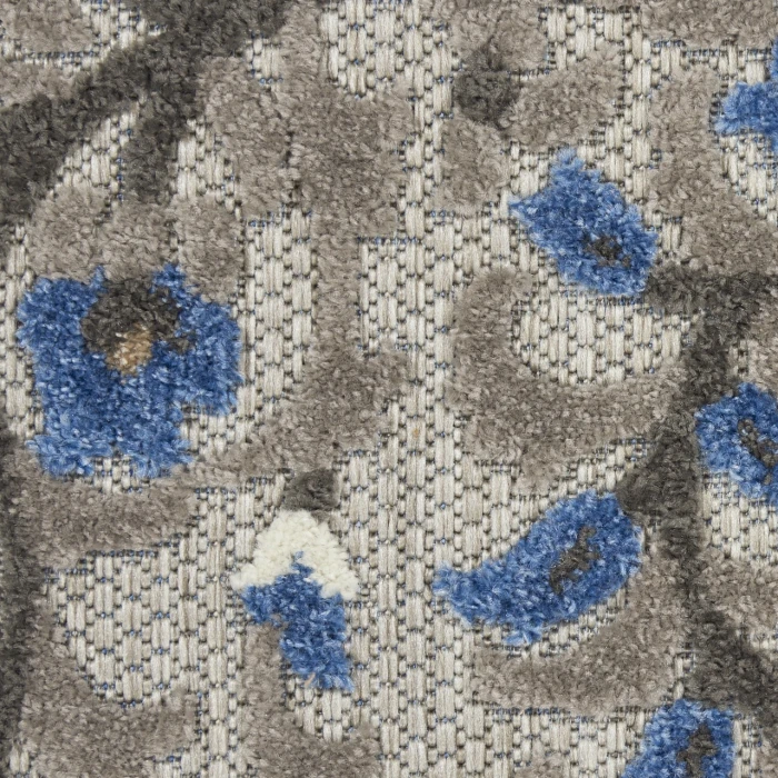 Nourison Home Aloha Grey ALH20 2ft. x 3ft. Rect. Rug