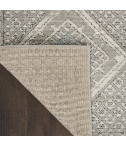 Nourison Quarry Grey Ivory Blue QUA16 3ft. x 5ft. Rect. Rug