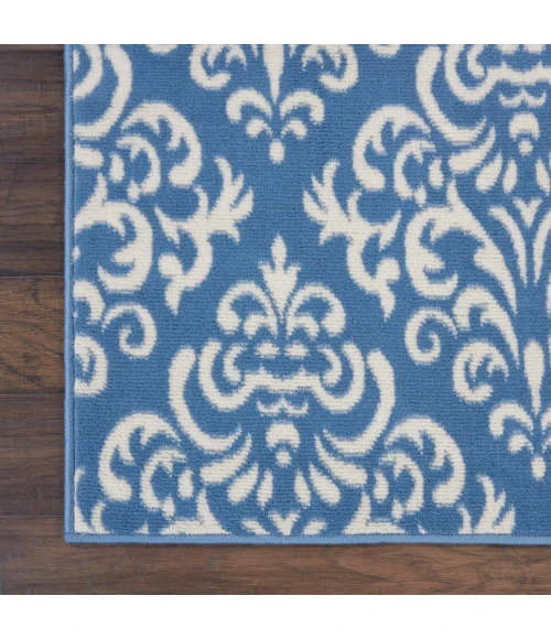 Nourison Home Grafix Blue GRF06 6ft. x 9ft. Rect. Rug