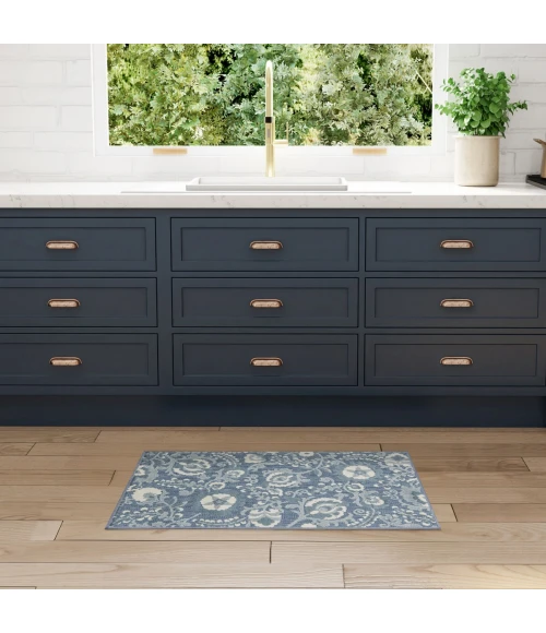 Nourison Aloha Blue ALH17 2 ft. 8 in. X 4 ft. Rect. Rug