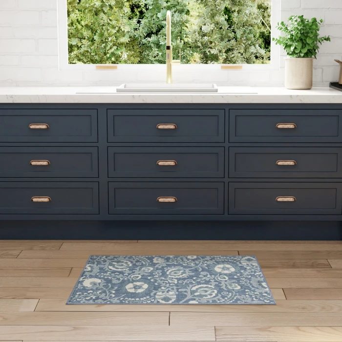 Nourison Aloha Blue ALH17 2 ft. 8 in. X 4 ft. Rect. Rug