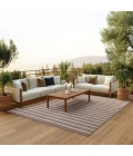 Nourison Positano Natural Ivory POS03 8 ft. X 10 ft. Rect. Rug