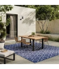 Nourison Horizon Indoor/Outdoor Navy HOZ01 6 ft. X 9 ft. Rect. Rug