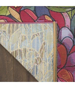 Nourison Home Color Splash Multicolored CSP06 7ft.10in. x 9ft.10in. Rect. Rug