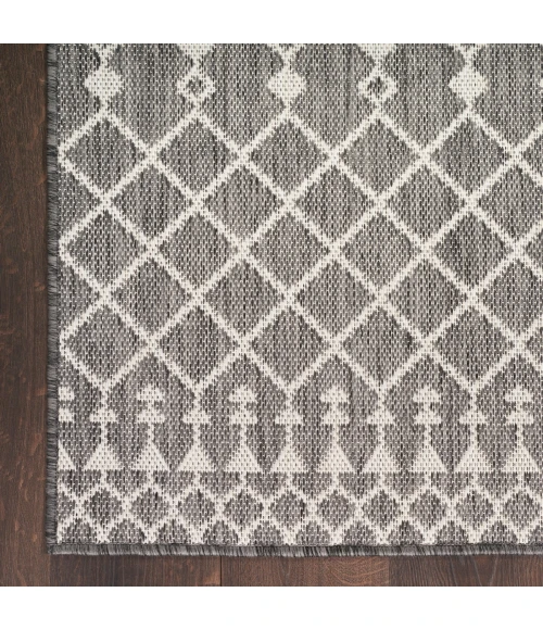 Nourison Positano Charcoal POS02 5 ft. X 7 ft. Rect. Rug