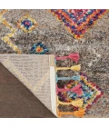 Nourison Nomad Grey NMD05 2ft.2in. x 4ft. Rect. Rug