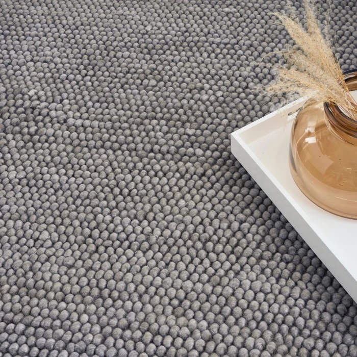 DKNY Pure Knots Grey KNT01 4 ft. X 6 ft. Rect. Rug