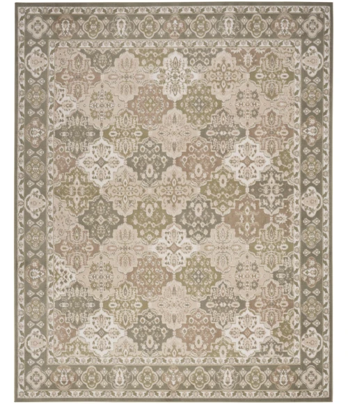 Nourison Grafix Green GRF31 7 ft. X 10 ft. Rect. Rug